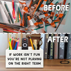 XPH Inspirational Pen Pencil Holder Organizer - Image 6
