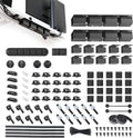 EUREKA ERGONOMIC Metal 316 PCS Cable Management Organizer Kit Cable Raceways