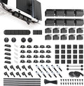 EUREKA ERGONOMIC Metal 316 PCS Cable Management Organizer Kit Cable Raceways by EUREKAERGONOMIC