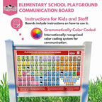 Weather-Proof Aluminum School Playground Communication Board - Image 2