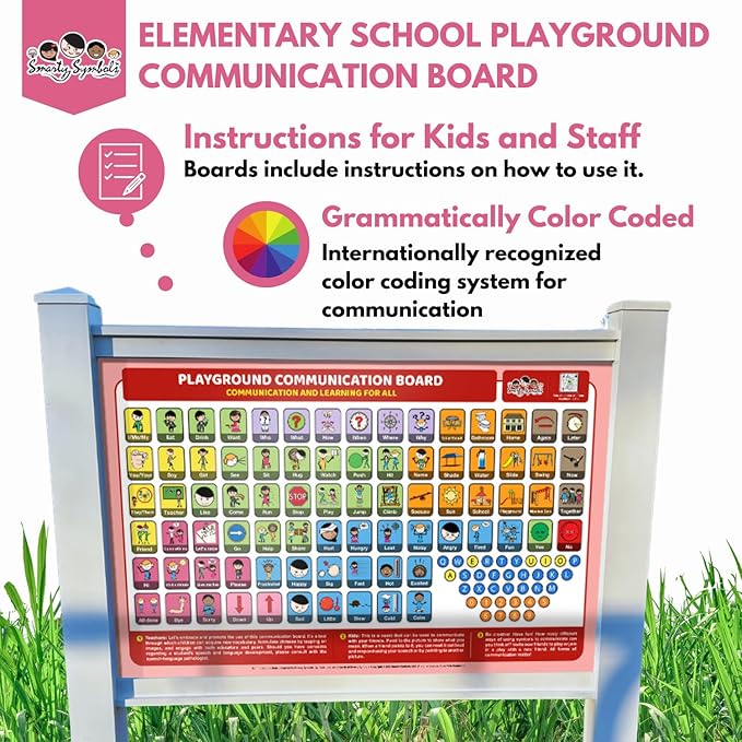 Weather-Proof Aluminum School Playground Communication Board - Image 2