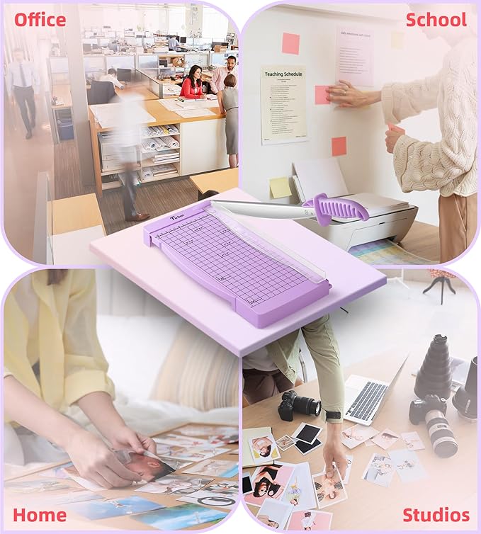 Firbon 12" Guillotine Paper Cutter - Image 7