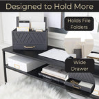 BLU MONACO | Grey Three-Tier Desktop Mail Organizer - Image 4