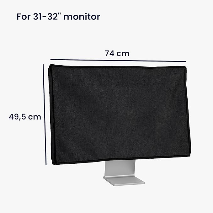 kwmobile Dust Cover for 31-32" Monitor - Image 2