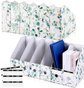 PerKoop 6 Pcs Magazine File Holder Foldable Decorative Cardboard File Folders 6 by PerKoop
