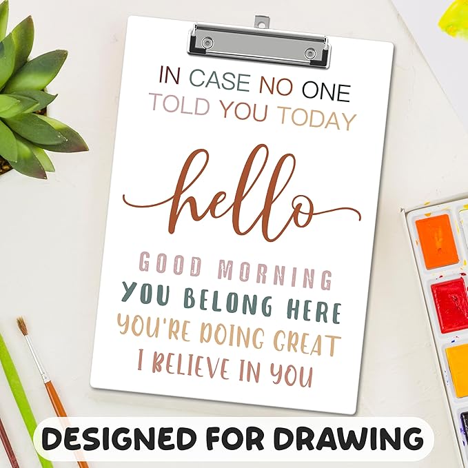 APIILVPQ Motivational Clipboard，Mental Health Clipboards - Image 6