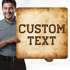 Custom Sign, Custom Street Sign, 11 Font Colors, 13 Font Styles, 4 Hole Options - Image 2