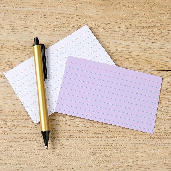 Index Cards 3x5, Ruled Flash Cards - Image 7