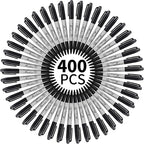 Thenshop 400 Pack Black Permanent Markers Bulk by Thenshop