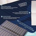 Dingbats* - Wildlife Lined Extra Large A4 Notebook - PU Leather Hardcover - Image 5