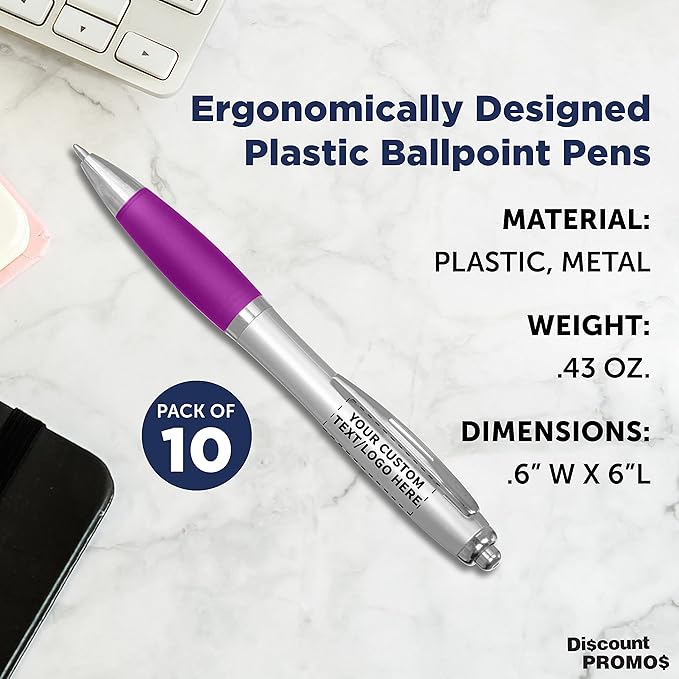 DISCOUNT PROMOS Personalized Ballpoint Pens - Image 4
