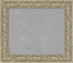 Amanti Art Silver Framed Magnetic Board 27x31 Medium Vision Board by AmantiArt