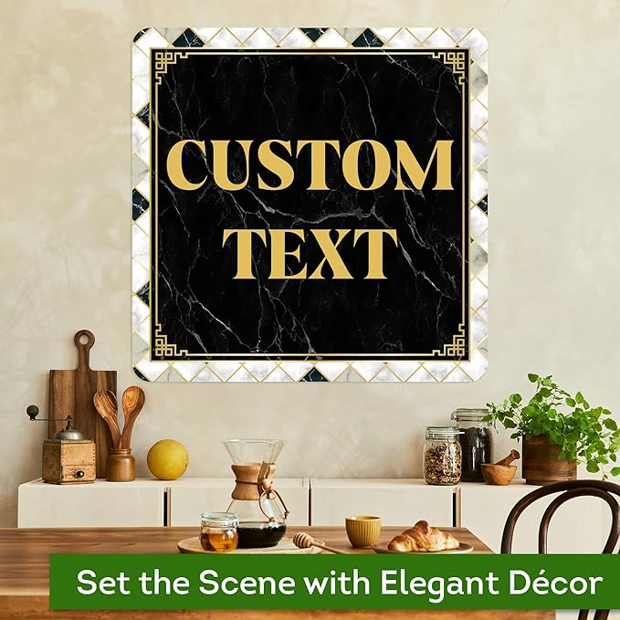 Custom Sign, Custom Street Sign, 11 Font Colors, 13 Font Styles, 4 Hole Options - Image 4