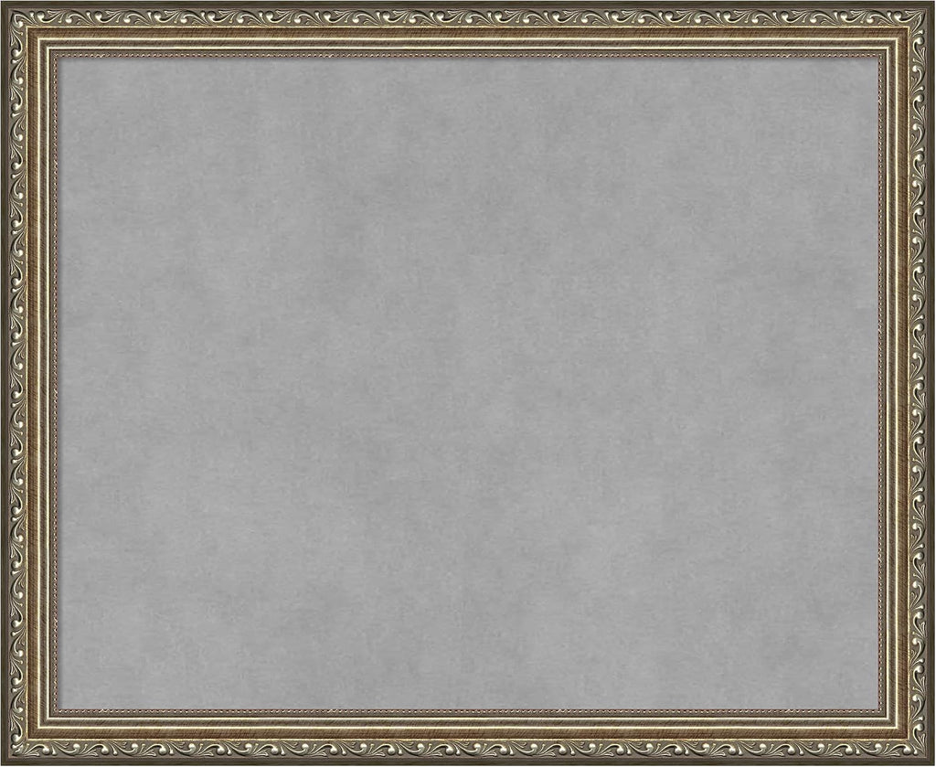 Amanti Art Silver Framed Magnetic Board 18x22 Small Vision Board