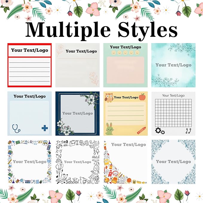 Personalized Sticky Notes 3"x3" – Custom Notepads - Image 6