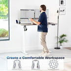 VIVO Electric 63 x 32 in Standing Desk, Memory Height Adjustment, 1B Series - Image 4