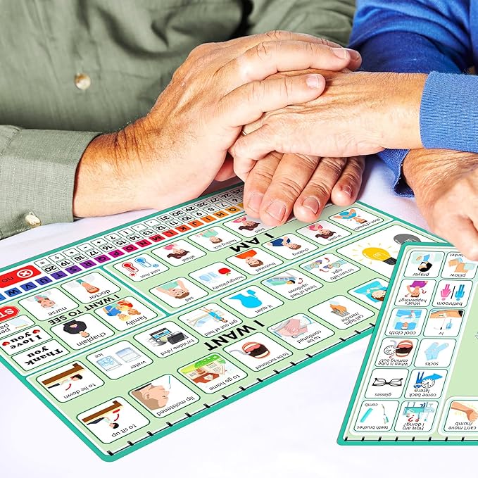 Geyoga 12 Pcs Nonverbal Communication Board, 16.73 x 11.22'' Patient Picture - Image 7