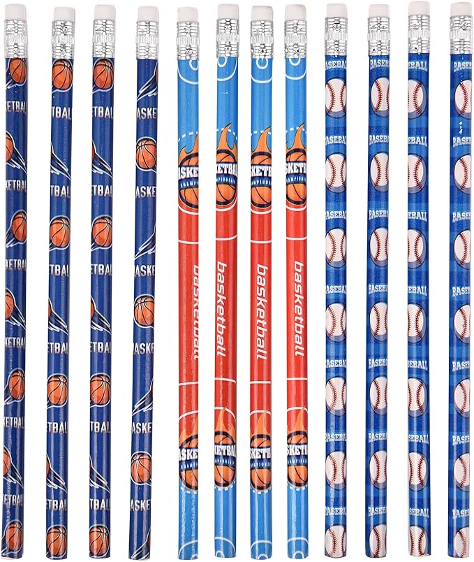 Jsehchya 72PCS Corlorful Wooden Football Pattern Cased Pencils - Image 8