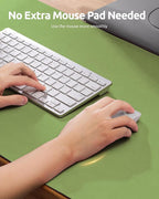 YSAGi Leather Desk Protector, Office Mat, Large Mouse Mat, Non-Slip PU Leather - Image 3