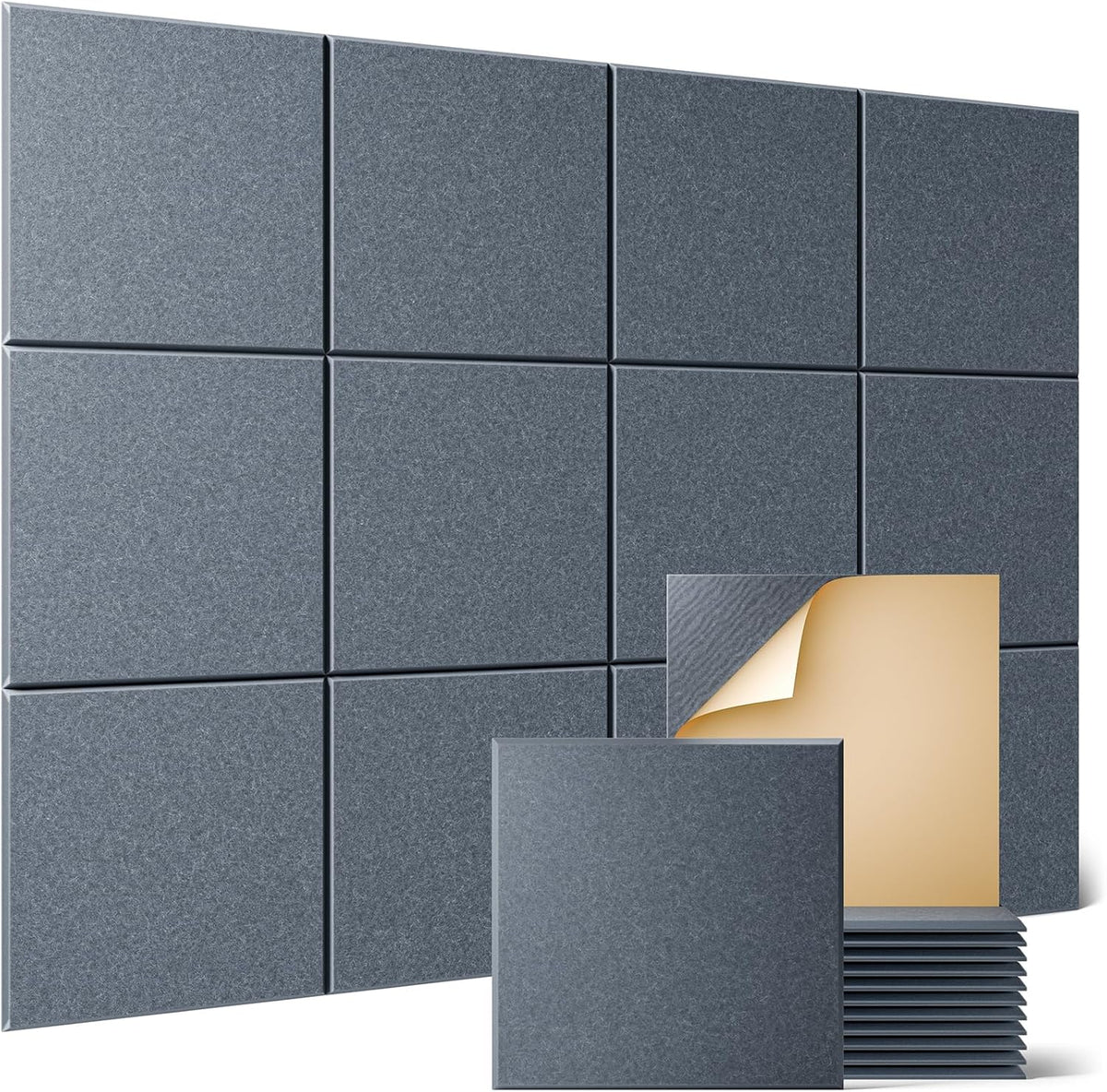 Sonicism 12 Pack Acoustic Wall Panels