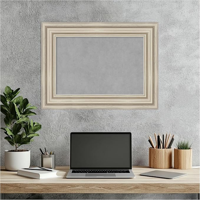 Amanti Art Silver Framed Magnetic Board 18x24 Small Vision Board - Image 7