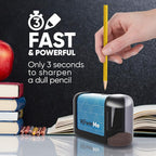 POWERME Battery-Operated Electric Pencil Sharpener - Image 4