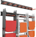 wallmaster wall mount garage tool storage rack folding, main product view
