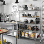 Regal Altair 24" Deep x 42" Wide x 64" Height Wire Shelving Kit | 5-Tier | NSF - Image 6