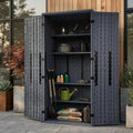 ehhly heavy duty tall storage cabinet outdoor weatherproof, main product view