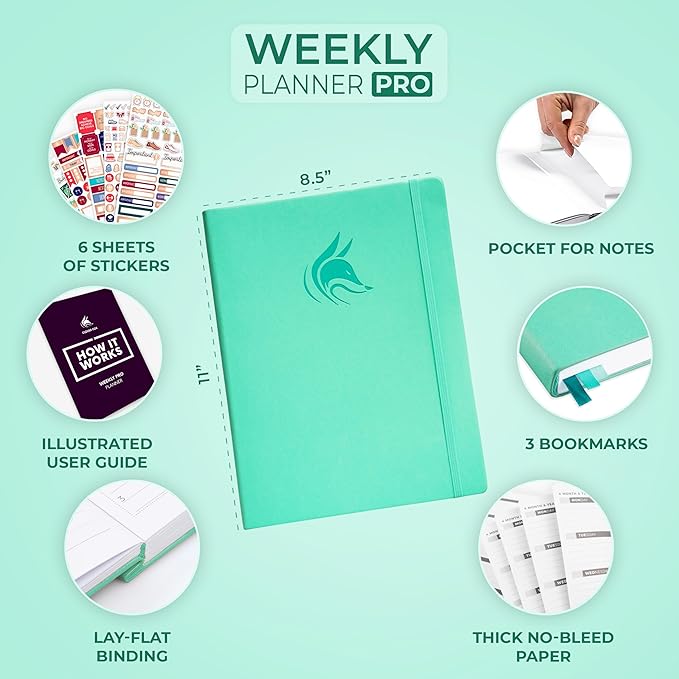 Clever Fox Planner PRO – Weekly & Monthly Life Planner to Increase Productivity - Image 2