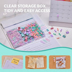 LincOficey 350pcs Paper Clips Binder Clips and Push Pins Set, Small Clips - Image 5