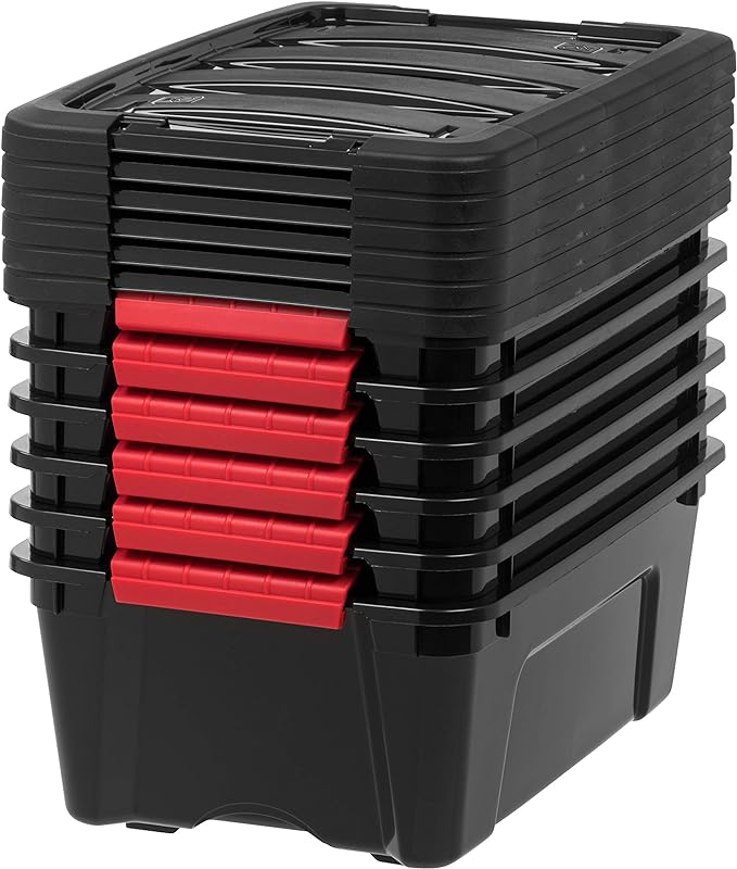 IRIS USA 13 QT Plastic Storage Box - Image 6