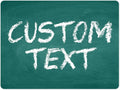 Custom Sign, Custom Street Sign, 11 Font Colors, 13 Font Styles, 4 Hole Options
