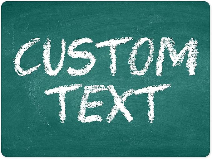 Custom Sign, Custom Street Sign, 11 Font Colors, 13 Font Styles, 4 Hole Options by MySignCenter