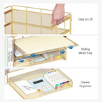 OPNICE Desk Organizer, 4-Tier Desktop File Organizer - Image 3