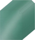 Silunkia 40 Sheets Christmas Green Shimmer Cardstock 8.5 x 11 Scrapbook Paper by Silunkia