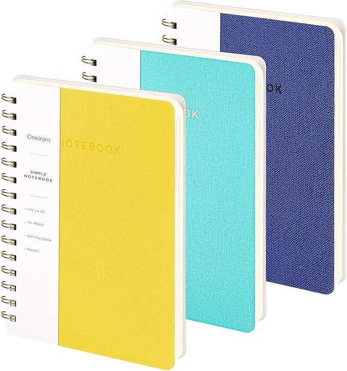 Spiral Notebook-5.75" x 8.125" College Ruled Journal by Oneirom