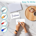 500 Blank Labels, Rectangular Color Code Label - Image 3