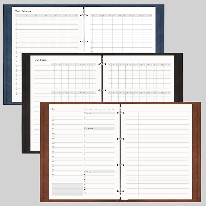 EMSHOI Undated Daily Planner 9.2" X 12", Large To Do List Notepad, 240 Refill - Image 7