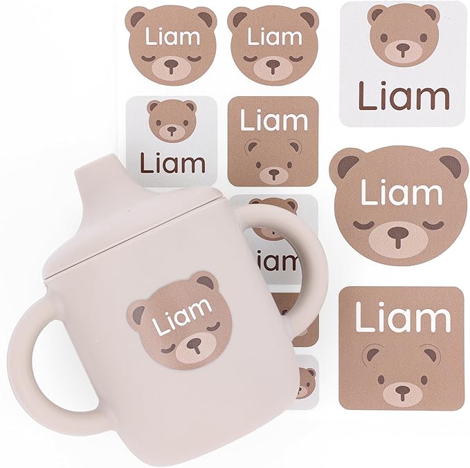 Large Name Labels for Kids by Teddylabels