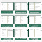 SUNEE End of Life Planner, I‘m Dead Now What Planner, Large Print Spiral-Bound - Image 6