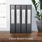 Oxford 3 Ring Binders, Binders for School and Office, Durable 1.5 Inch - Image 5