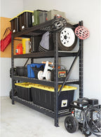 Ironton 4-Tier Industrial Steel Shelving Unit, 000-Pound Load Capacity - Image 6