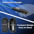 Clicker PowerPoint Presentation Wireless Presenter Remote, USB C A Project - Image 2
