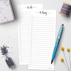 321Done To Buy List Notepad 2-Pack - Image 3