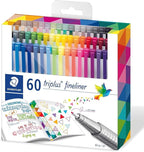 STAEDTLER Fineliner triplus 60pcs by Staedtler