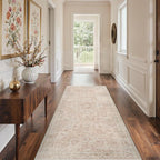 GENIMO Runner Rug 2'6"x6 Machine Washable Non Slip Vintage Hallway Runner Rug - Image 3
