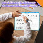 8 Packs Phonemic Awareness Dry Erase Board, Double Sided Dry Erase Board - Image 6