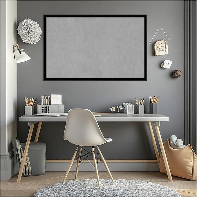 Amanti Art Black Framed Magnetic Board 21x33 Large Vision Board - Image 7