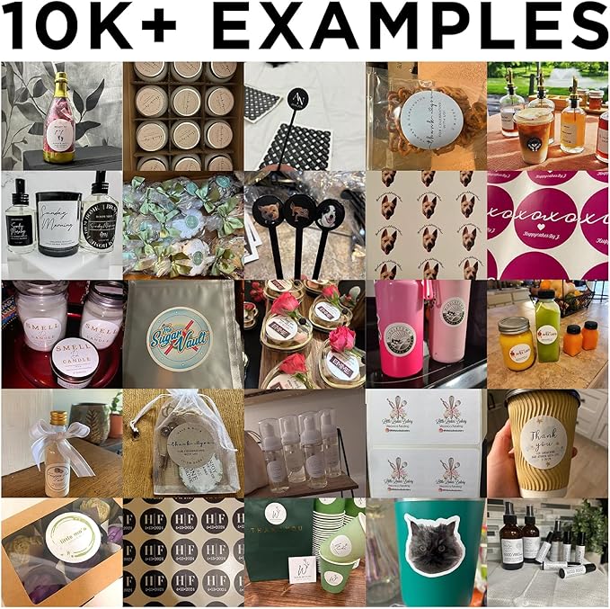 100-500 Custom Stickers Roll Personalized Business Labels Decals, 1.5"-10" - Image 8